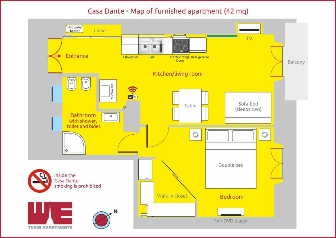 Casa Dante Διαμέρισμα Τορίνο Εξωτερικό φωτογραφία